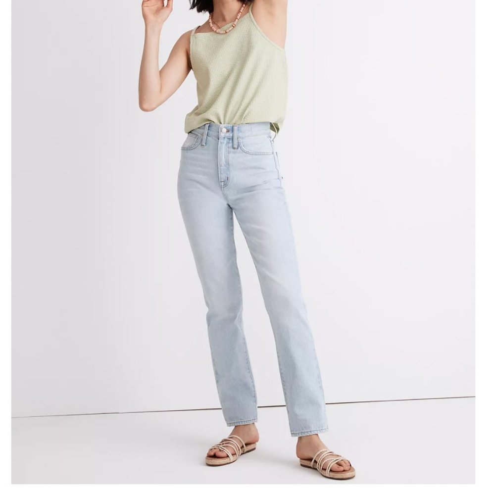 Madewell Full length Classic Straight Jeans size 28